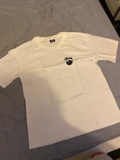 White Stussy 8 Ball T-shirt 