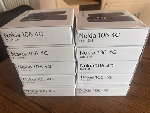 10x nokia 106 dual - nokia, 4g