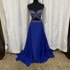 Sherri Hill Size 2 Purple Maxi