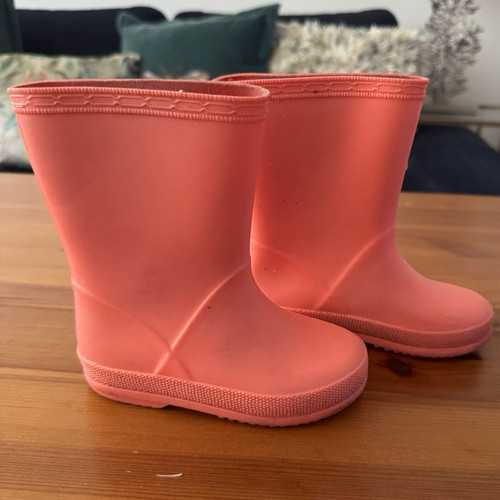 Girls kids pink rubber - girls, pull-on