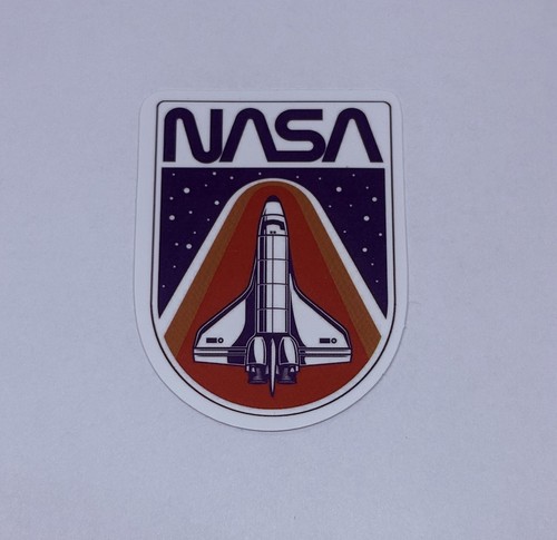 Nasa space shuttle - shuttle, sticker