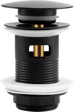 Black Slotted Basin Waste -