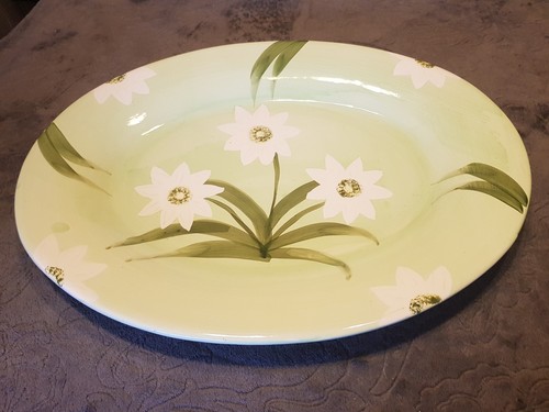 Large oval ceramic serving - oval,