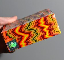 Knife handle block or scales micarta material slab for duck call