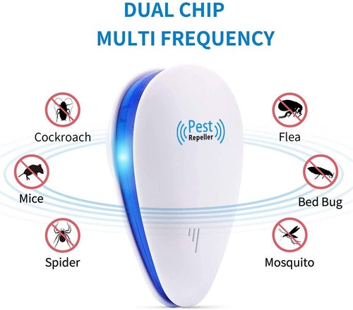 2pcs pest repeller ultrasonic - 2pcs,