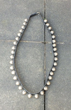 (Ref. 2860) A good antique 36 Sleigh / crotal bells on original strap.