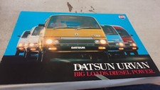 Jul 1981 DATSUN URVAN VAN  Australian Sales Brochure 