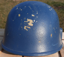 SERBIA/YUGOSLAVIA/ GENUINE BALLISTIC BLUE HELMET M-89