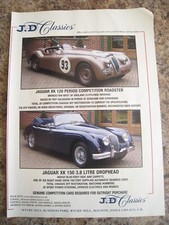 J D CLASSICS CAR STOCK LIST