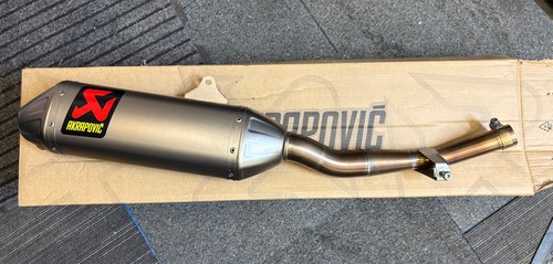 Akrapovic exhaust titanium - exhaust,