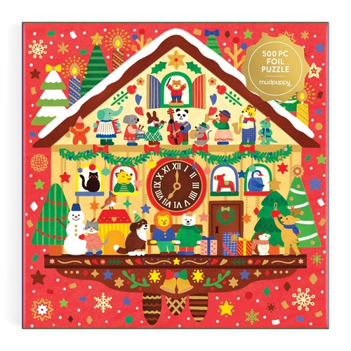 Galison christmas time foil - christmas,
