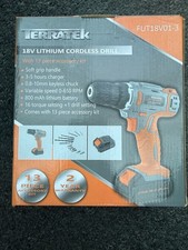 Terratek Cordless Drill Driver