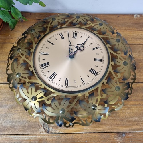 Metamec clock sunburst retro - sunburst,