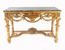 Italian Gilt Console Table - Hall Tables Baroque