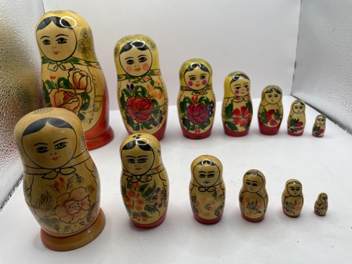 Vintage russian doll sets - sets, 2
