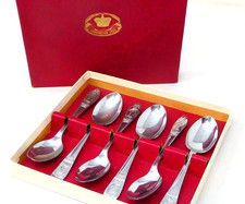 1953 Coronation Teaspoons Set