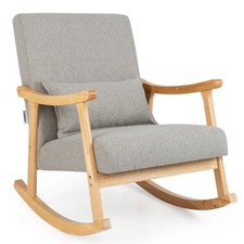Upholstered rocking chair - upholstered,