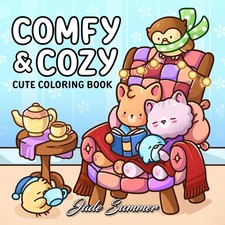 Comfy & Cozy: Coloring Book
