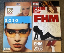 FHM various calendars x7, plus 100 sexiest women 2001 magazine. 