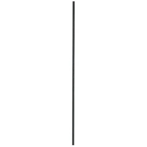 Matt black metal spindle - black,