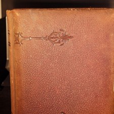 Late Victorian Photographic Album With Metal Clasp in Brown Leather 1890's