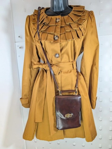 Miss selfridge uk14 mustard - selfridge,