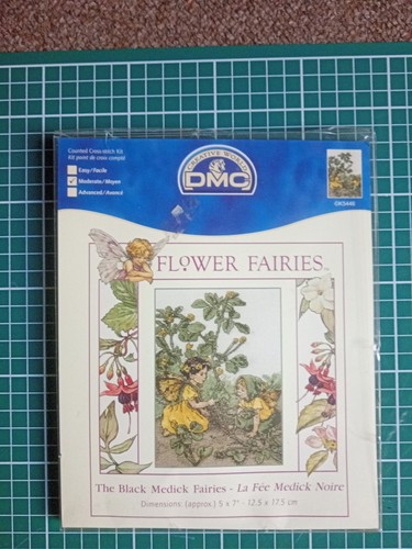 Dmc cross stitch kit flower - dmc,