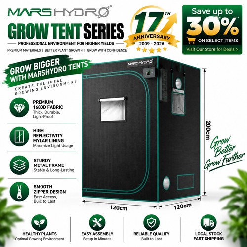 Mars hydro grow - hydro, tent