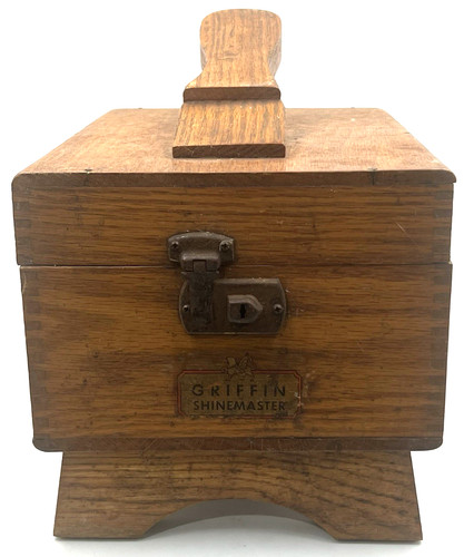 Shoe shine box kit vintage - shoe,