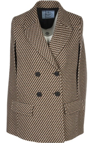 Prada brown 2014 - prada, cape