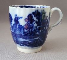 ANTIQUE SPODE PEARLWARE BLUE