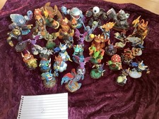 (3) Sky Landers Trap Team Poster and 11 Figures Bundle