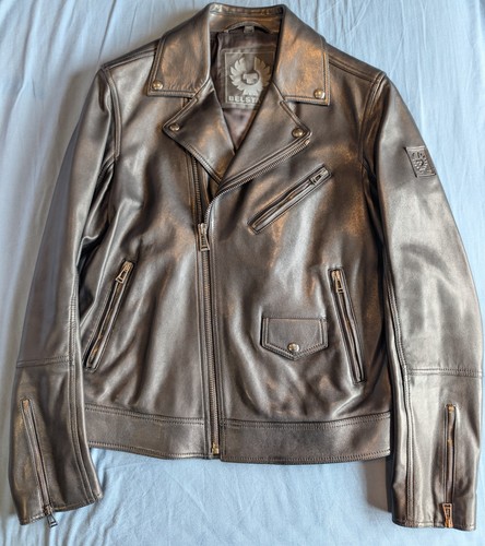 Belstaff mens leather jacket - belstaff,