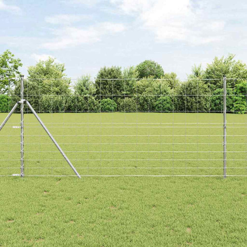 Field fence 25x1 silver - 25x1.2m,