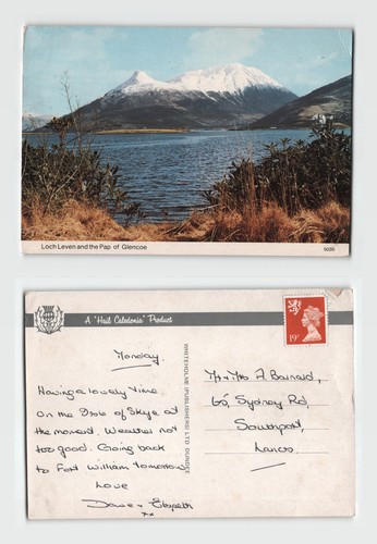 Postcard loch leven and - postcard,