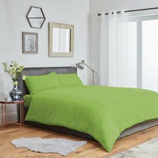 Plain duvet cover pillowcase - plain, &