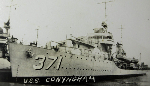 Wwii navy photo postcard - navy,