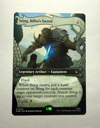 Mtg sting bilbo - mtg, sting,