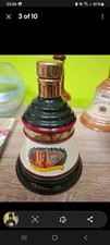 Vintage Wade Porcelain Bells Old Scotch Whisky Bottle 70cl Christmas 1991 (Empty