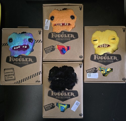 Fuggler plush doll lot - plush, of