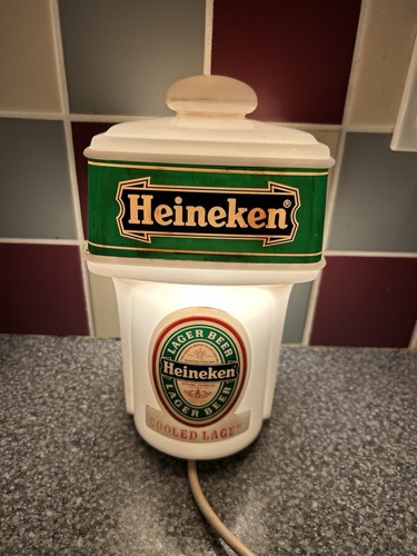 Rare vintage heineken lamp - vintage, lamp/