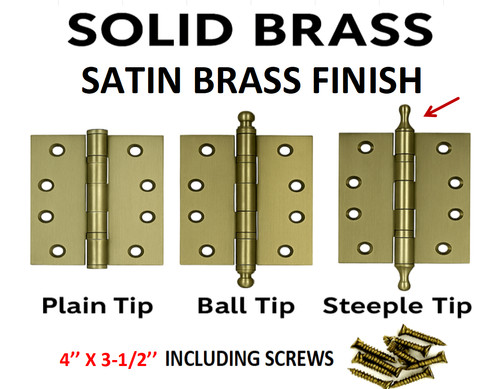 Solid brass ball - 3.5",
