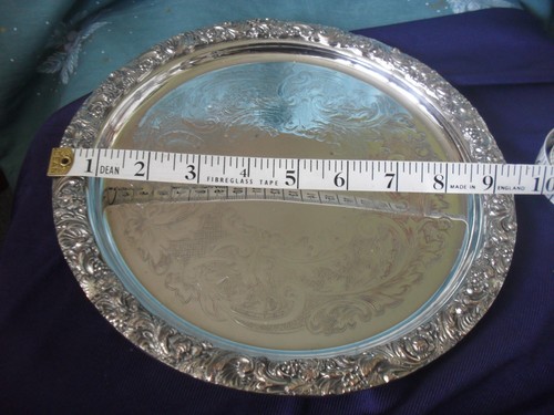 Vintage sheffield silver - 8",