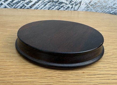 Vintage round hand turned - round,