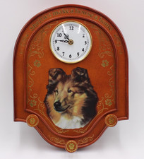 Danbury Mint The Sheltie Clock