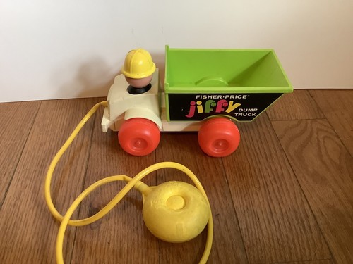 Fisher price jiffy - dump, truck