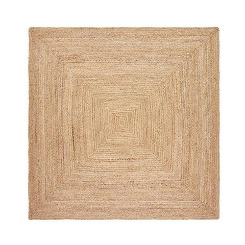 Rug jute square - jute, shape