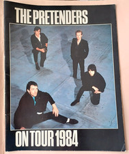 The Pretenders on Tour 1984 Programme loads of photos