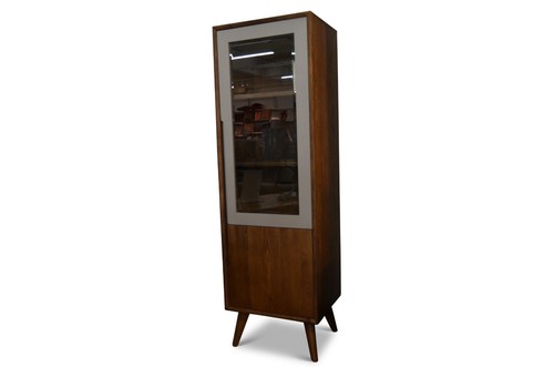 Small cabinet dark - dark, walnut