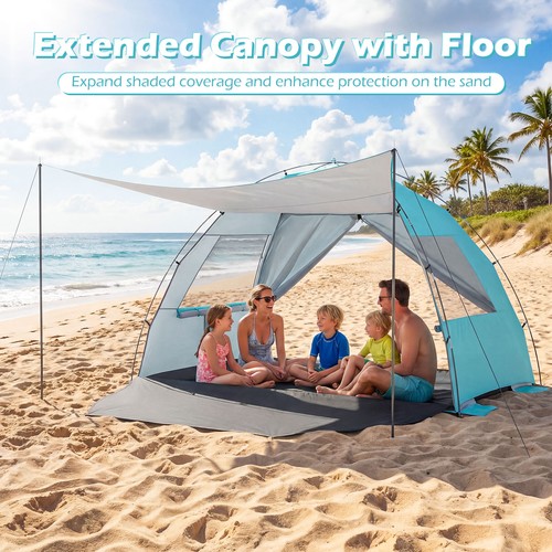 Pop person beach tent - person,